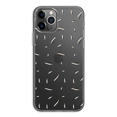 Hipster stripes: iPhone 11 Pro Transparant Hoesje