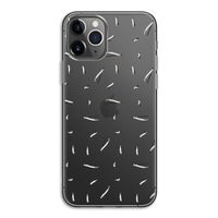 Hipster stripes: iPhone 11 Pro Transparant Hoesje