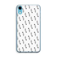 Pluimen: iPhone XR Transparant Hoesje