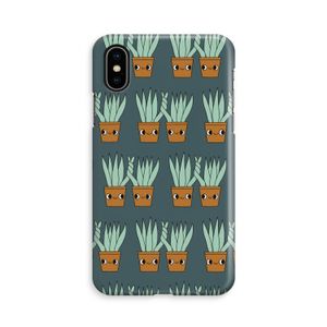 Sansevieria: iPhone Xs Volledig Geprint Hoesje