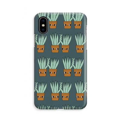 Sansevieria: iPhone Xs Volledig Geprint Hoesje