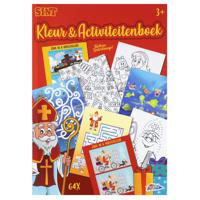 Sinterklaas Kleur & Activiteiten Boek A4, 64 Pagina&apos;s