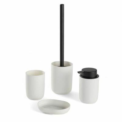 Badset TODAY HOY Wit Plastic Modern 4 Onderdelen (4 Stuks)