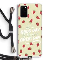 Don't forget to have a great day: Samsung Galaxy S20 Plus Transparant Hoesje met koord