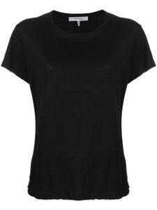 FRAME t-shirt en lin biologique - Noir