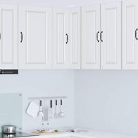 Keukenkast met plank Wit 57 x 57 x 80 cm Bewerkt hout