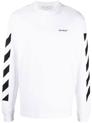 Off-White t-shirt à logo imprimé - Blanc