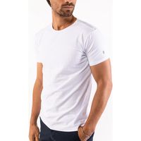 Onderhemd - Presly & Sun Heren ondershirt- James - Ronde hals - White