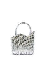 Le Silla mini sac Ivy orné de cristal - Argent