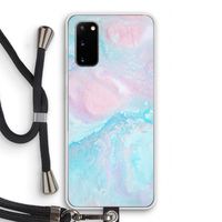 Fantasie pastel: Samsung Galaxy S20 Transparant Hoesje met koord
