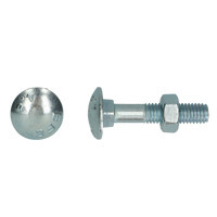 pgb-Europe PGB-FASTENERS | Houtbout 4.8 DIN 603/555 M 10x120 Zn | 25 st 603001010001204