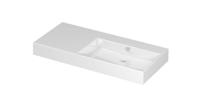 Wastafel INK Unlimited 1000x450x110 mm Glans wit 0202185