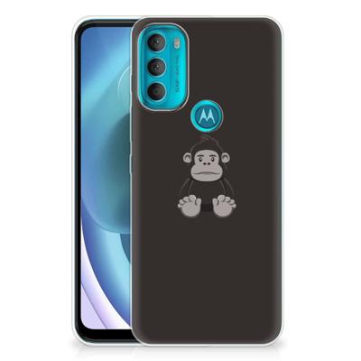 Motorola Moto G71 5G Telefoonhoesje met Naam Gorilla Motorola Moto G71 5G Telefoonhoesje met Naam Gorilla