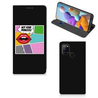 Samsung Galaxy A21s Hippe | Standcase | Popart Princess