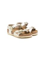 Birkenstock Kids sandales métallisées à double brides - Or - thumbnail