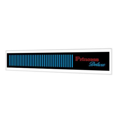 Rock-Ola 435 Princess Deluxe Ruit Voorkant Sticker