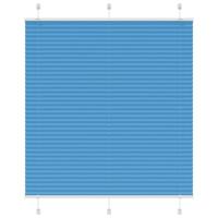VidaXL Plissé rolgordijn 120x150cm stofbreedte 119,4cm polyester blauw