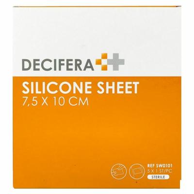 Decifera Silicone Sheet 7,5x10cm 5