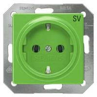 Siemens 5UB1910 Wandcontactdoos met randaarde Delta Groen Schakelmateriaal 1 stuk(s)