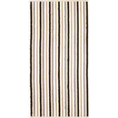 Cawö Cawo Shades Streifen Gastendoekje 30x50 sand