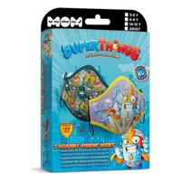 Hygiënisch en herbruikbaar gezichtsmasker gemaakt van stof Super Zings Premium 10-12 Jaar