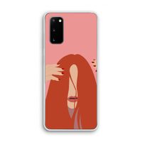 Woke up like this: Samsung Galaxy S20 Transparant Hoesje