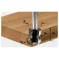 Festool 491140 Vingergreepfrees Lengte 59 mm Afmeting, Ø 22 mm Werklengte 16 mm Schachtdiameter 8 mm