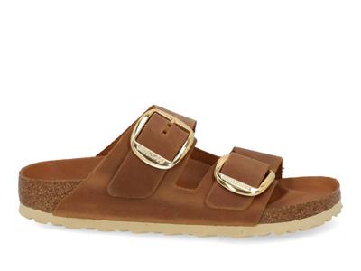 Birkenstock Arizona big buckle narrow 1011073 cognac Cognac maat 37