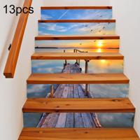 13 PCS DIY creatieve stille zee trap sticker huis decoratie grootte: 18 * 100cm 13 PCS DIY creatieve stille zee trap sticker huis decoratie grootte: 18 * 100cm