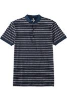 OLYMP Level Five Casual Body Fit Polo shirt Korte mouw marine - thumbnail