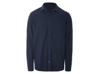 LIVERGY Heren overhemd (Marineblauw, XL) LIVERGY Heren overhemd (Marineblauw, XL)