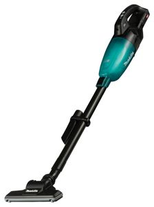 Makita CL001GZ04 | Steelstofzuiger | 40 V Max | Zwarte uitvoering met blauwe transparante capsule | Body | zonder accu&apos;s en lader