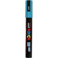 Uni-Posca Posca marker, afm pc-5m, lijndikte 2,5 mm, medium, emerald green, 1 stuk