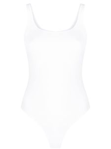 Wolford body Jamaika à design stretch - Blanc