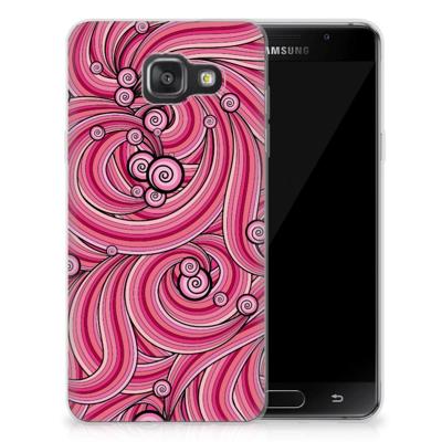 Samsung Galaxy A3 2016 | Hoesje maken | Swirl Pink