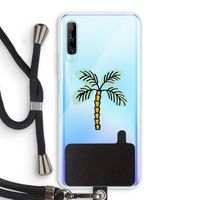 Palmboom: Huawei P Smart Pro Transparant Hoesje met koord
