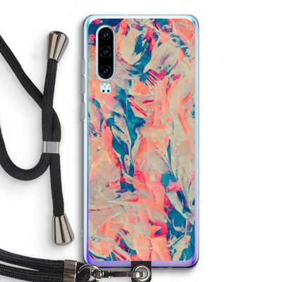 Alone: Huawei P30 Transparant Hoesje met koord