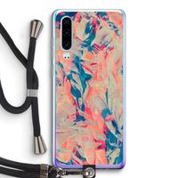 Alone: Huawei P30 Transparant Hoesje met koord