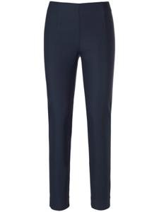 Enkellange comfortbroek pasvorm Sylvia Van Peter Hahn blauw