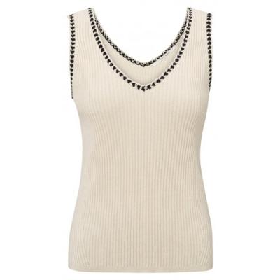 YAYA - Beige | unisex | Trui | Beige | XS | regular | Kamst mode