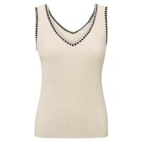 YAYA - Beige | unisex | Trui | Beige | M | regular | Kamst mode
