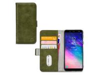 Mobilize Mobilize Elite Gelly Wallet Book Case Samsung Galaxy A6+ 2018 Green