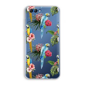 Kleurrijke papegaaien: Honor 10 Transparant Hoesje