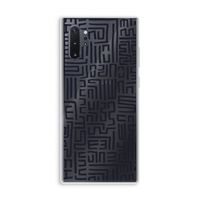 Moroccan Print: Samsung Galaxy Note 10 Plus Transparant Hoesje