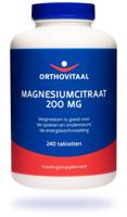 Magnesium citraat 200mg 240 Tabletten