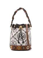 Tory Burch sac seau à motif monogrammé en jacquard - Blanc - thumbnail