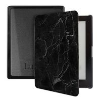 Lunso - sleepcover hoes - Kobo Aura edition 1 (6 inch) - Marble Shire