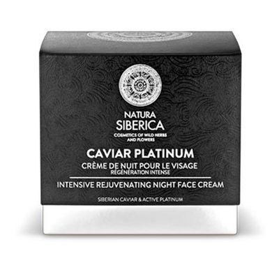 Natura Siberica Caviar Platinum Intensive rejuvenating night face cream (50 ml)