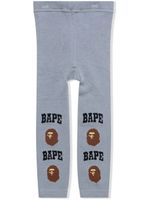 A BATHING APE® legging Ape Head - Gris