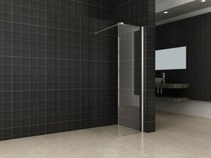 Wiesbaden Comfort inloopdouche 50x200 cm - 10mm NANO glas